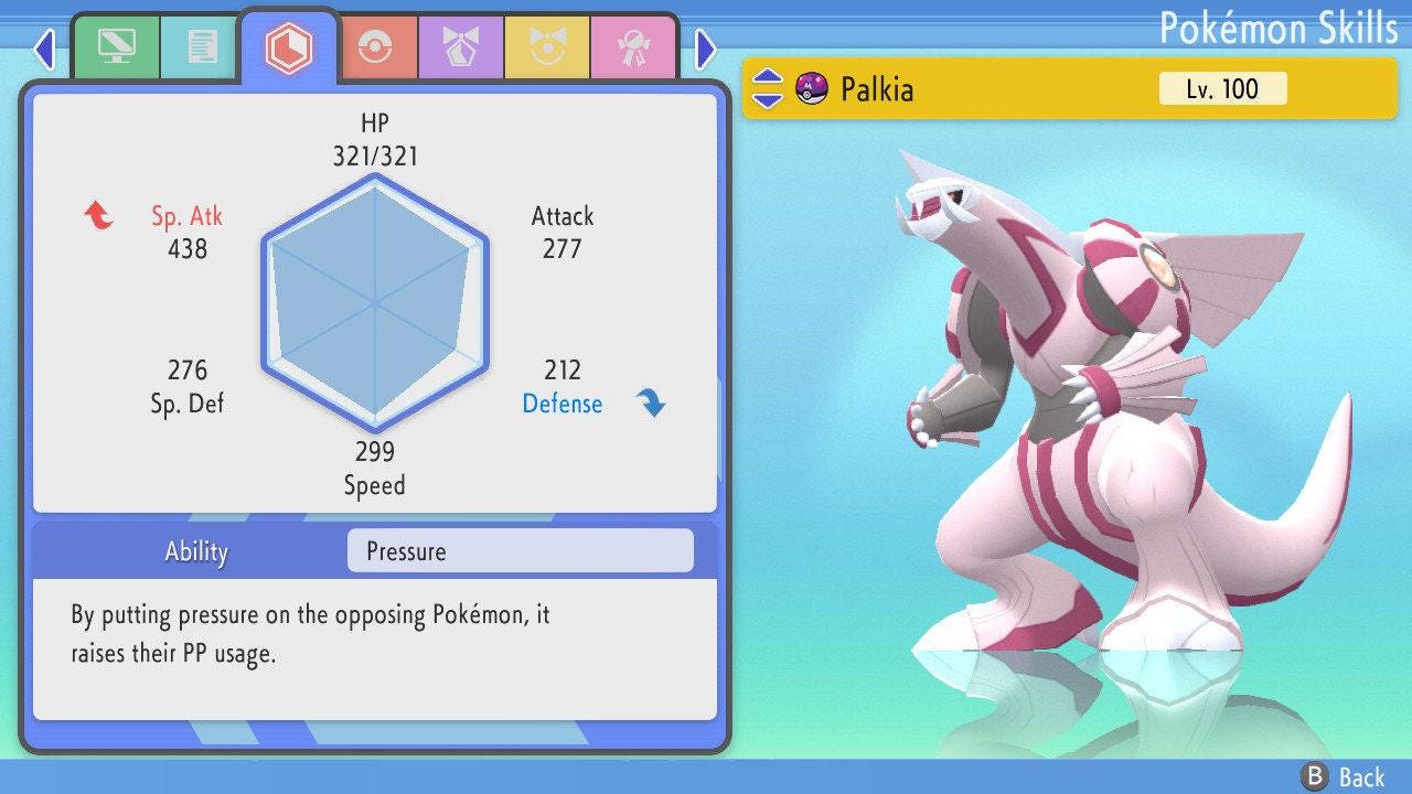 Shiny Palkia Pokemon Brilliant Diamond Shining Pearl 6IV Competitive Battle Ready Pokémon card photo 4