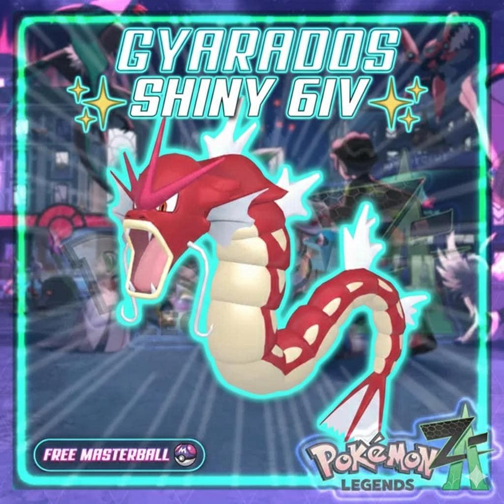 Foto de la carta Pokémon GYARADOS variocolor Pokémon Legends ZA 6IV Listo para el Combate Competitivo