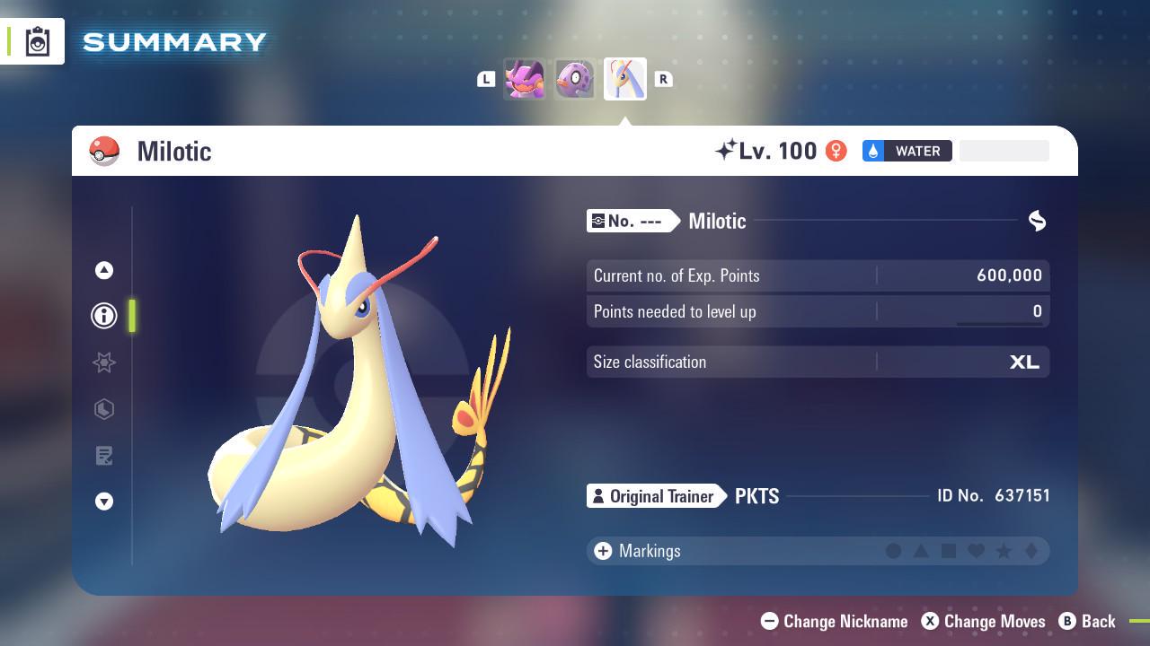 Shiny Milotic Pokemon Legends ZA Mega Dimension DLC 6IV Competitive Battle Ready Pokémon card photo 3