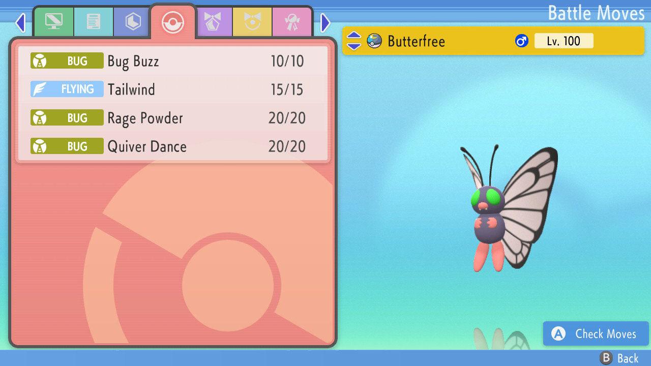 SHINY 6IV BUTTERFREE Pokemon Brilliant Diamond Shining Pearl 6IV Competitive Battle Ready Pokémon card photo 4