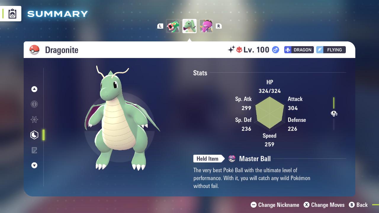Shiny Alpha Dragonite Pokémon Legends ZA 6IV Competitive Battle Ready Mega Dragonite Hype ZA Gift Pokémon card photo 2