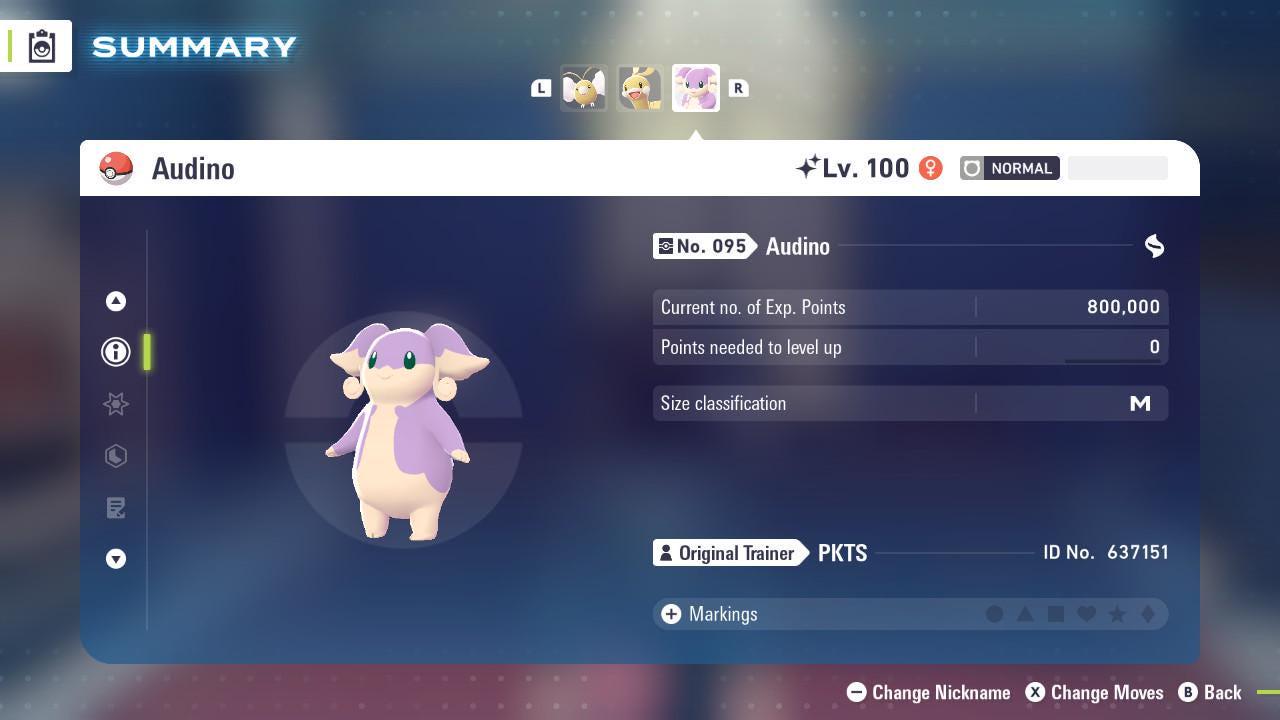 Shiny AUDINO Pokémon Legends ZA 6IV Competitive Battle Ready Pokémon card photo 3