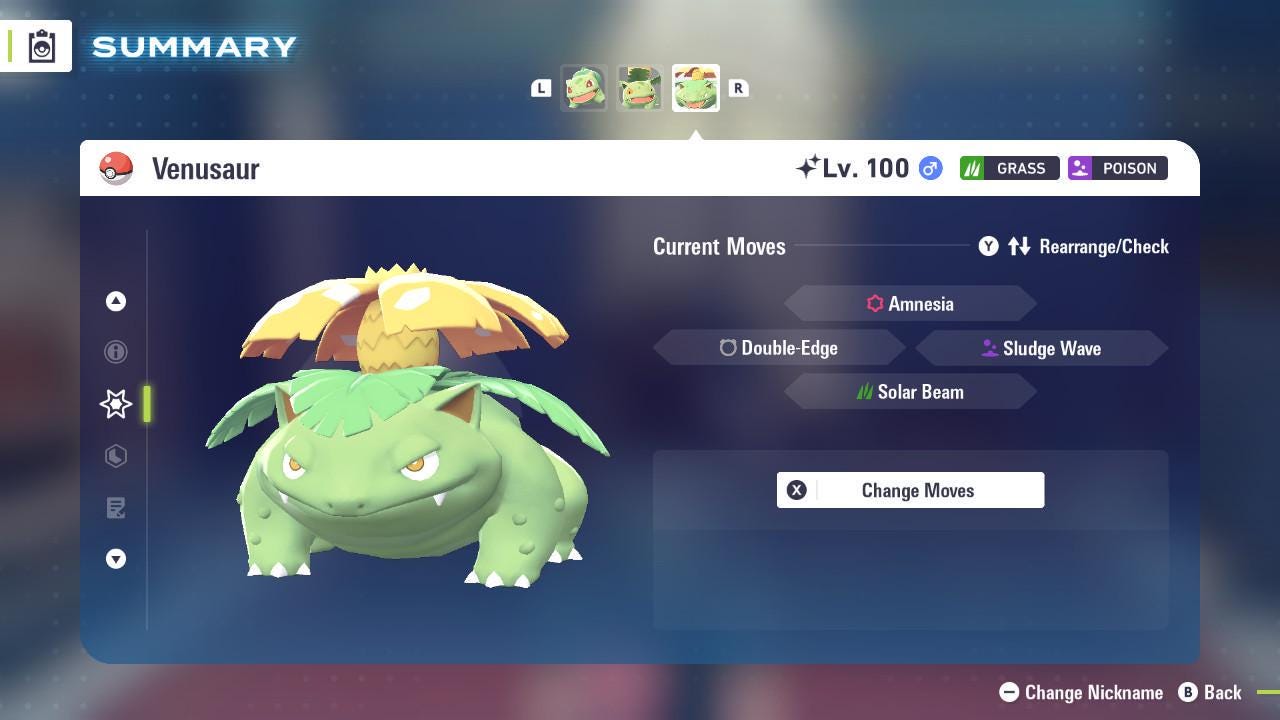 Shiny VENUSAUR Pokémon Legends ZA 6IV Competitive Battle Ready Pokémon card photo 4