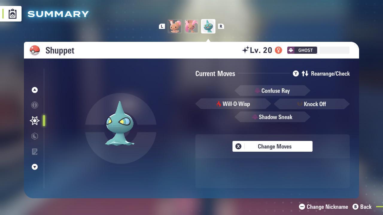 Shiny SHUPPET Pokémon Legends ZA 6IV Competitive Battle Ready Pokémon card photo 3