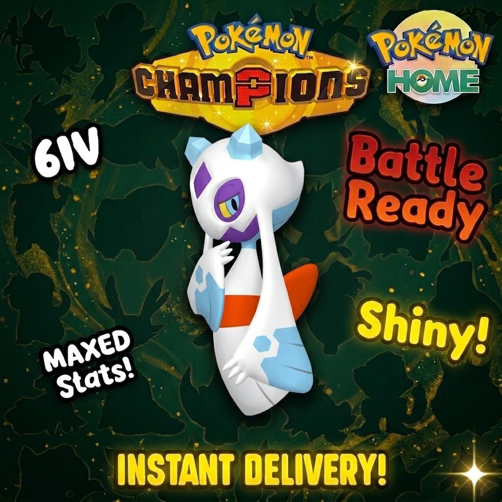 Shiny Froslass Pokémon Champions 6IV Competitive Battle Ready – Champions Pokémon card photo