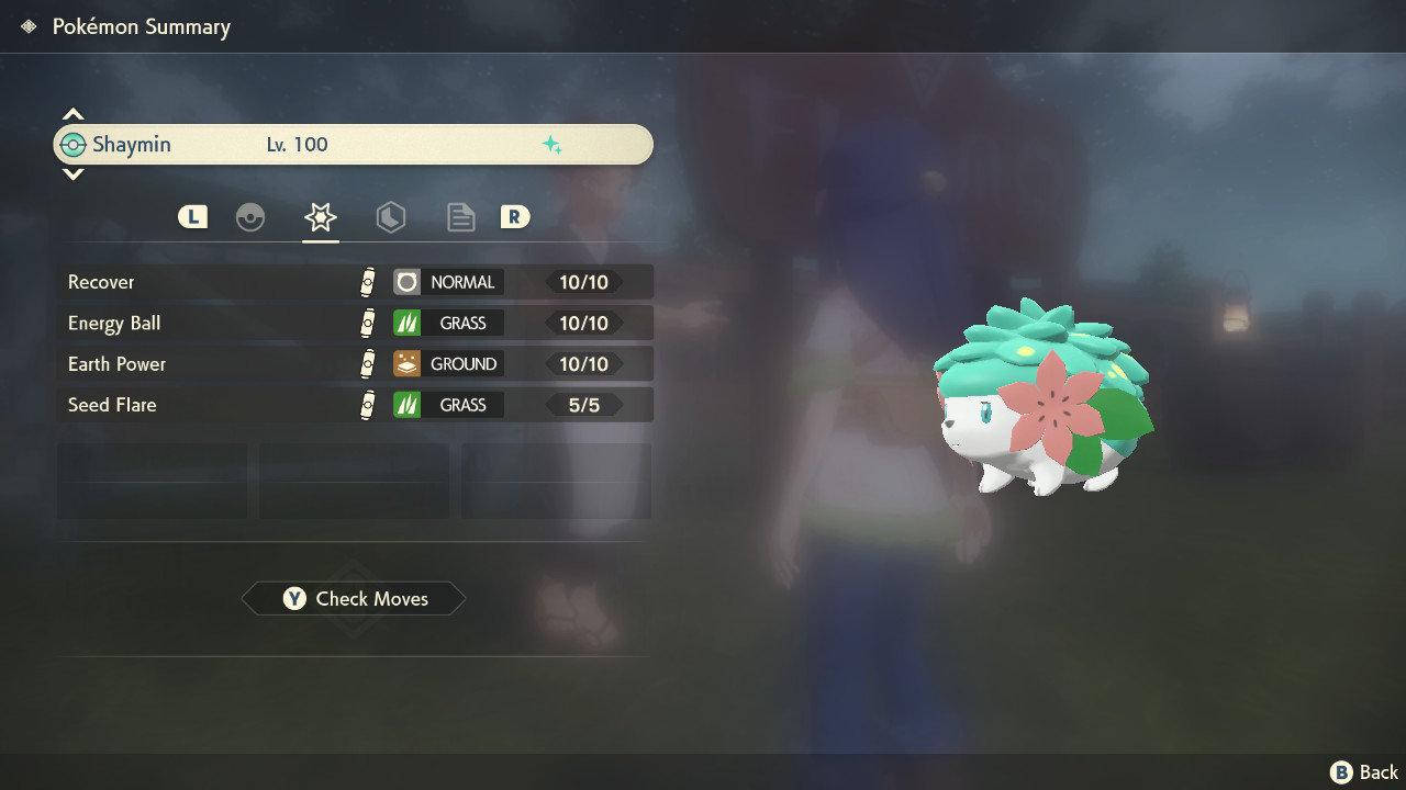 Shiny Shaymin Pokemon Legends Arceus 6IV Competitive Battle Ready Pokémon card photo 2