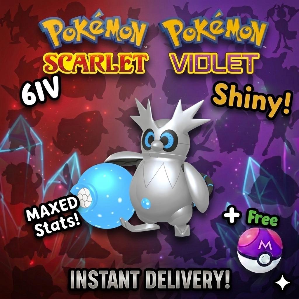 SHINY 6iv IRON BUNDLE Pokémon Scarlet and Violet 6IV Competitive Battle Ready – Scarlet & Violet Pokémon card photo