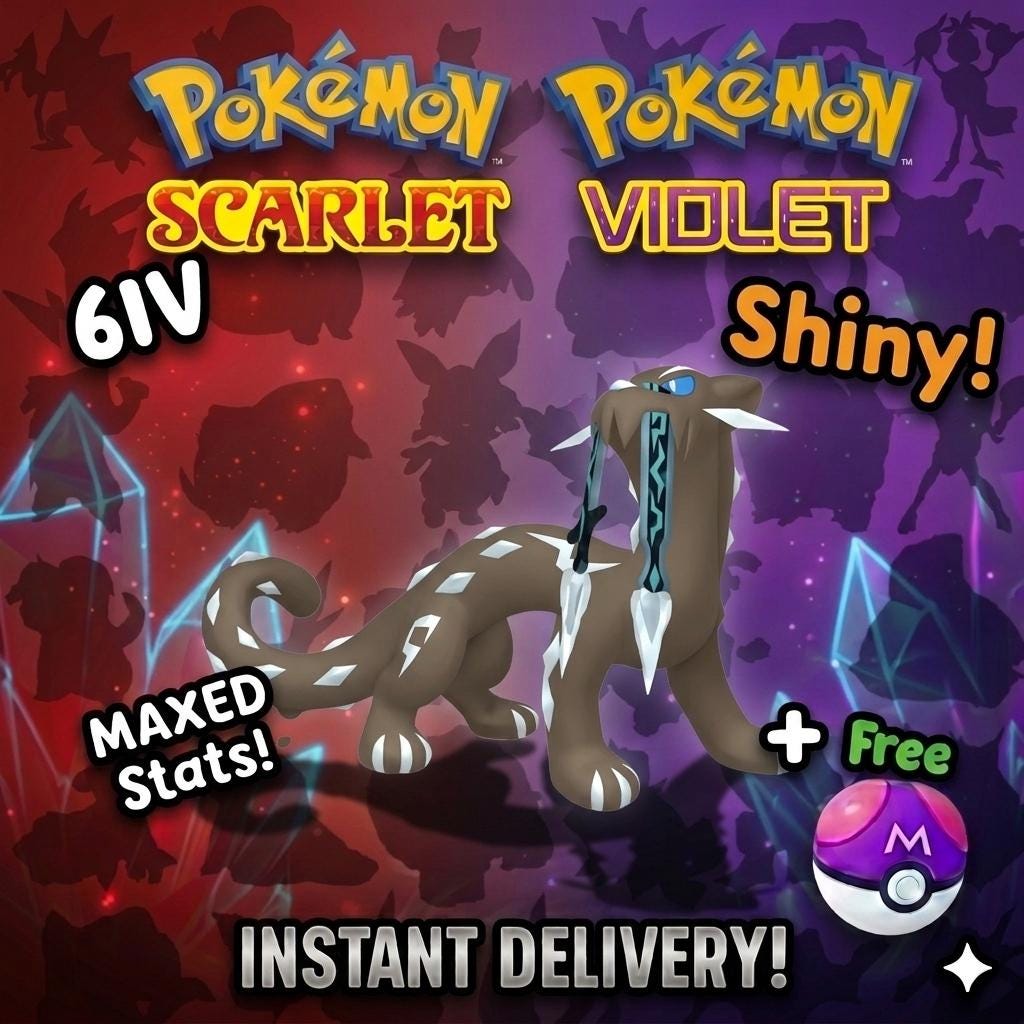 Shiny 6IV CHIEN PAO Paldea Event Switch 2 Scarlet Violet Pokémon Battle Ready Competitive Free Bonus Shiny Fast Delivery – Exclusive Event Pokémon Pokémon card photo