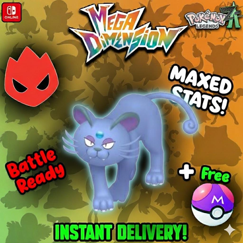 Foto de la carta Pokémon Persian de Alola Alfa Variocolor 6IV Competitivo Listo para la Batalla