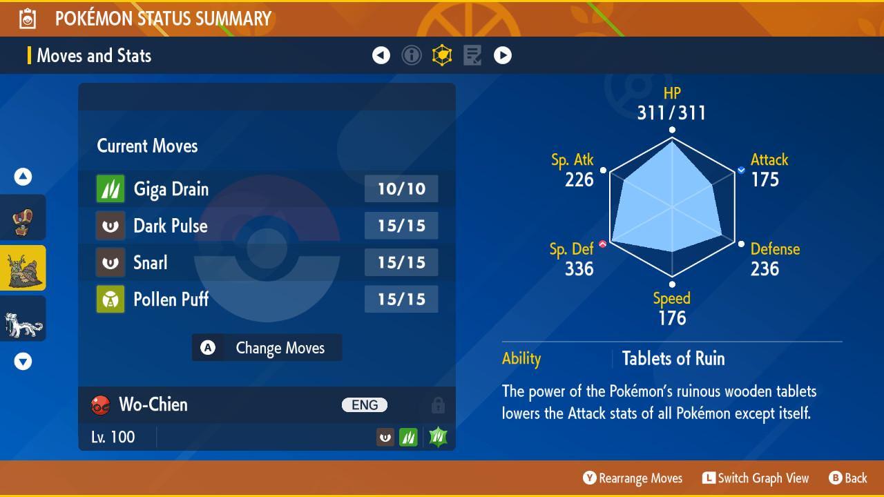 Shiny 6IV WO CHIEN Paldea Event Switch 2 Scarlet Violet Pokémon Battle Ready Competitive Free Bonus Shiny Fast Delivery Pokémon card photo 3