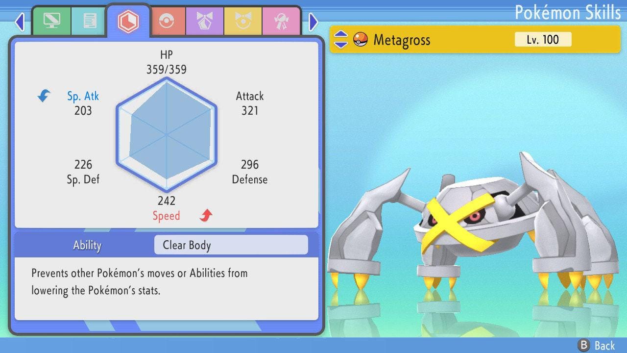SHINY 6IV METAGROSS Pokemon Brilliant Diamond Shining Pearl 6IV Competitive Battle Ready Pokémon card photo 4
