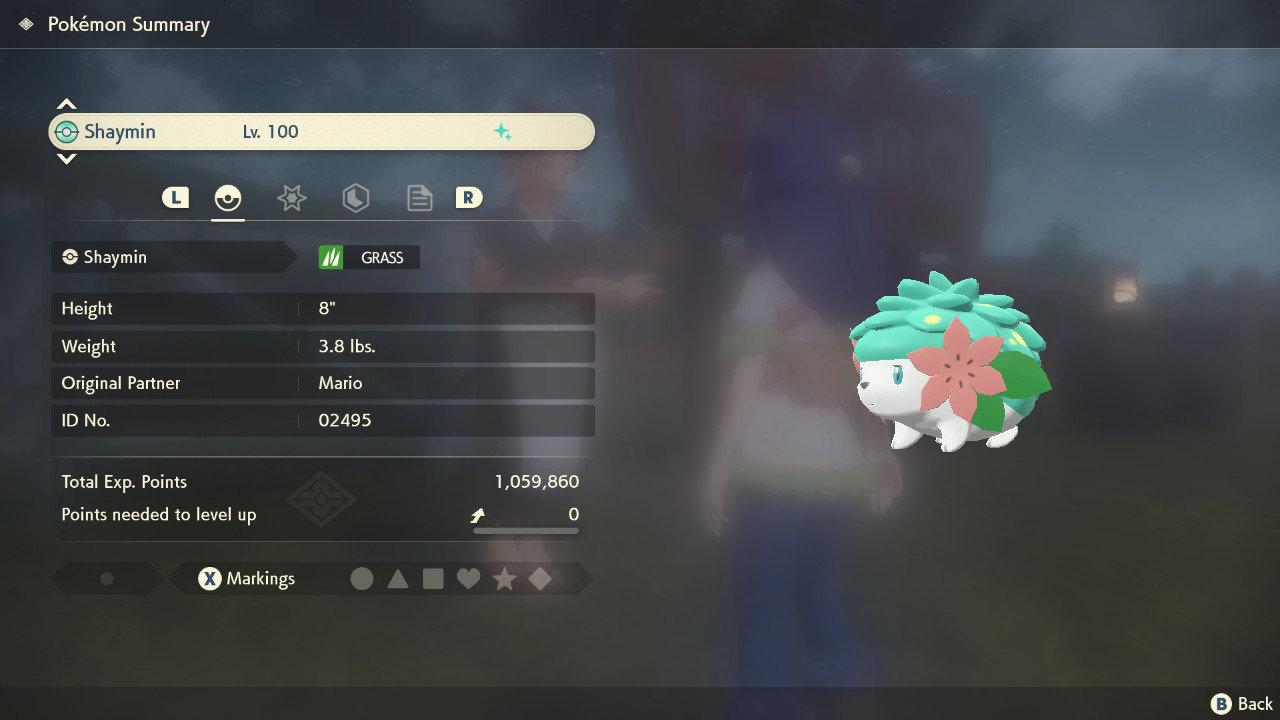Shiny Shaymin Pokemon Legends Arceus 6IV Competitive Battle Ready Pokémon card photo 4