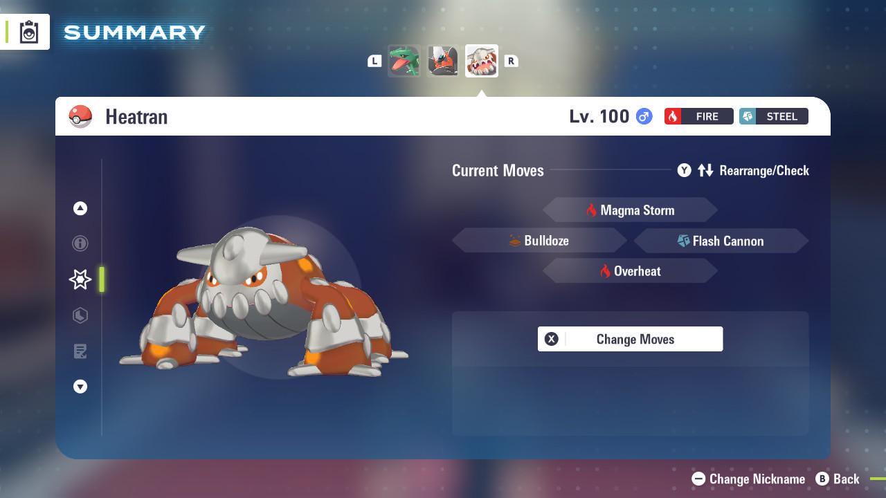 Non Shiny 6IV Heatran Pokemon Legends Za Mega Dimension DLC 6IV Competitive Battle Ready Pokémon card photo 4