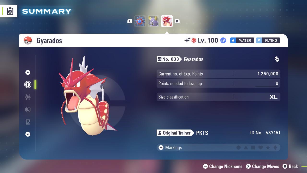 Shiny Alpha Gyarados Pokémon Legends ZA 6IV Competitive Battle Ready Pokémon card photo 3