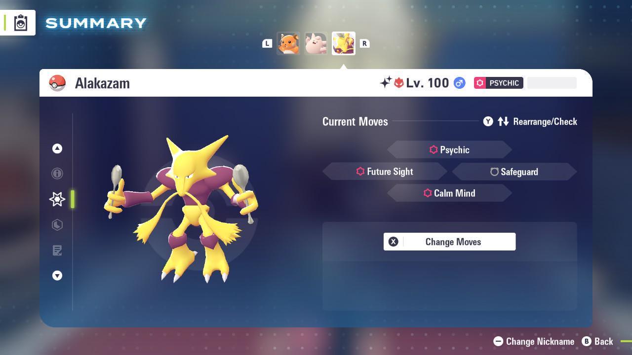 Shiny Alpha Alakazam Pokémon Legends ZA 6IV Competitive Battle Ready Pokémon card photo 4