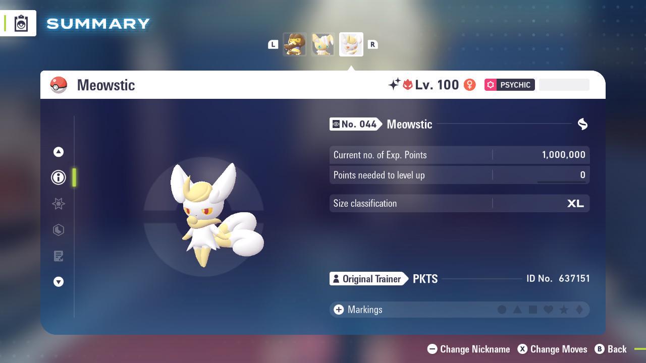 Shiny Alpha Meowstic Pokémon Legends ZA 6IV Competitive Battle Ready Pokémon card photo 3