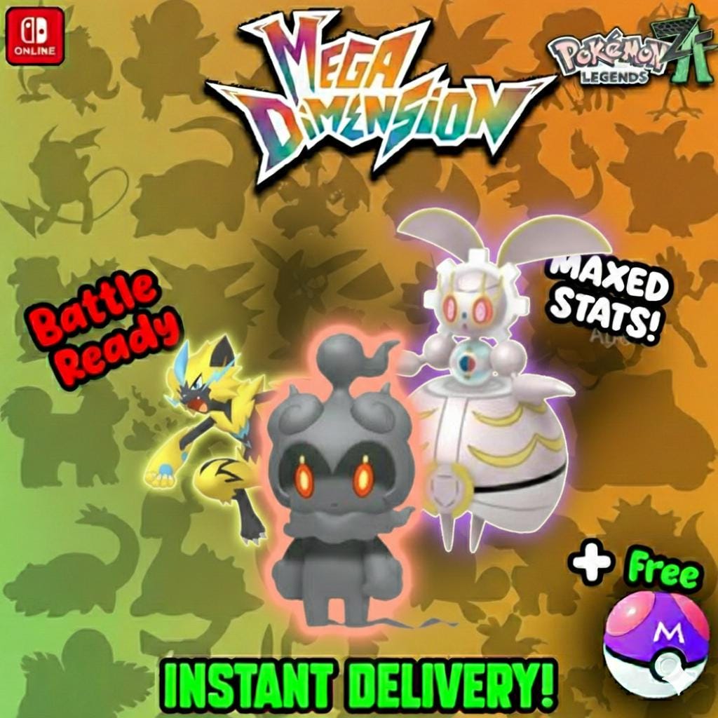 Pokemon ZA Mythical Trio Alola Pack Shiny 6IV Pokémon Legends ZA 6IV Competitive Battle Ready Any Held Item Mega Evolution – Pokémon Legends Z-A Pokémon card photo