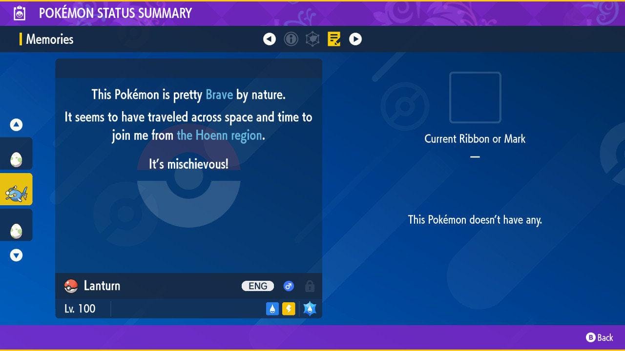 Shiny LANTURN Pokémon Scarlet and Violet 6IV Competitive Battle Ready Pokémon card photo 3