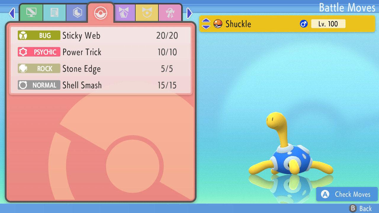 SHINY 6IV SHUCKLE Pokemon Brilliant Diamond Shining Pearl 6IV Competitive Battle Ready Pokémon card photo 2