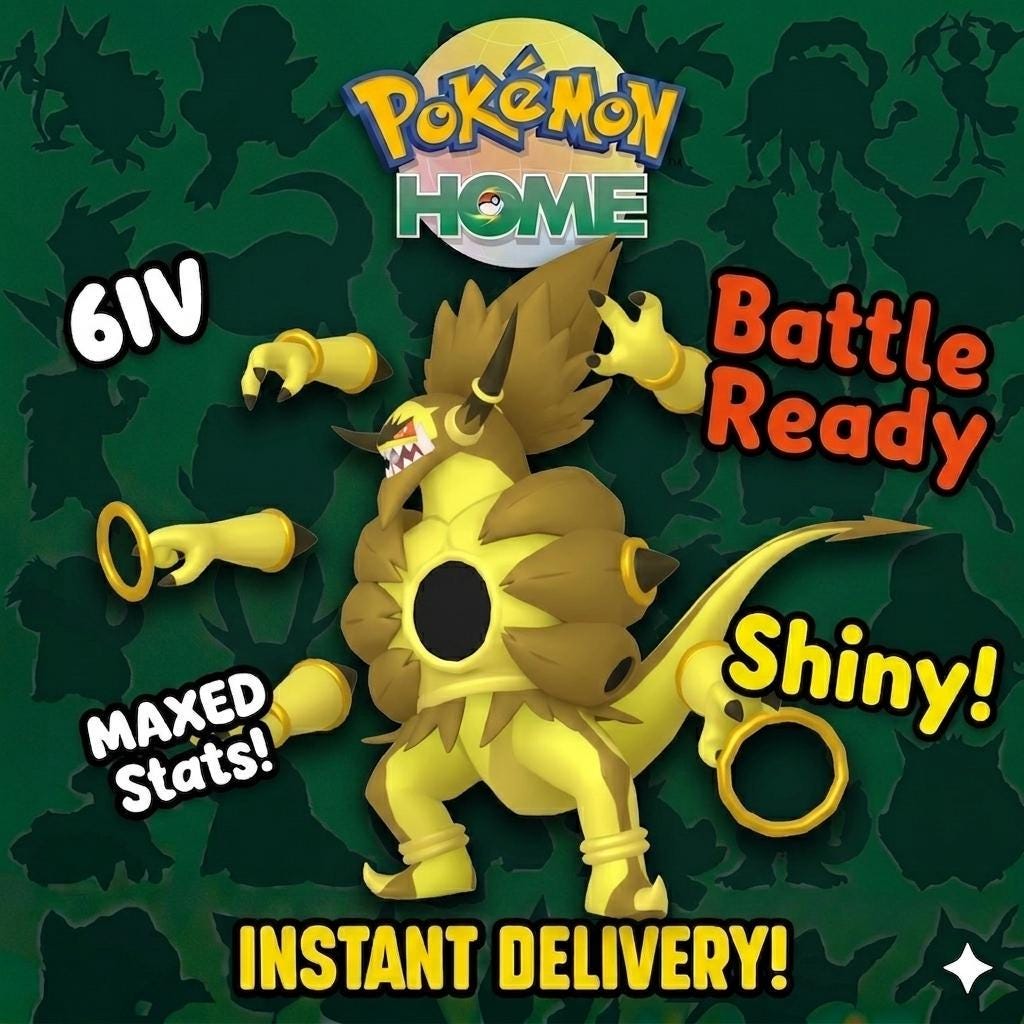Shiny Unbound HOOPA Pokémon HOME 6IV Competitive Battle Ready – Pokémon HOME Transfers Pokémon card photo