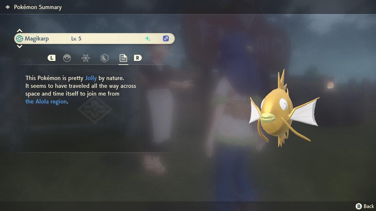 Shiny MAGIKARP Pokemon Legends Arceus 6IV Competitive Battle Ready Pokémon card photo 4