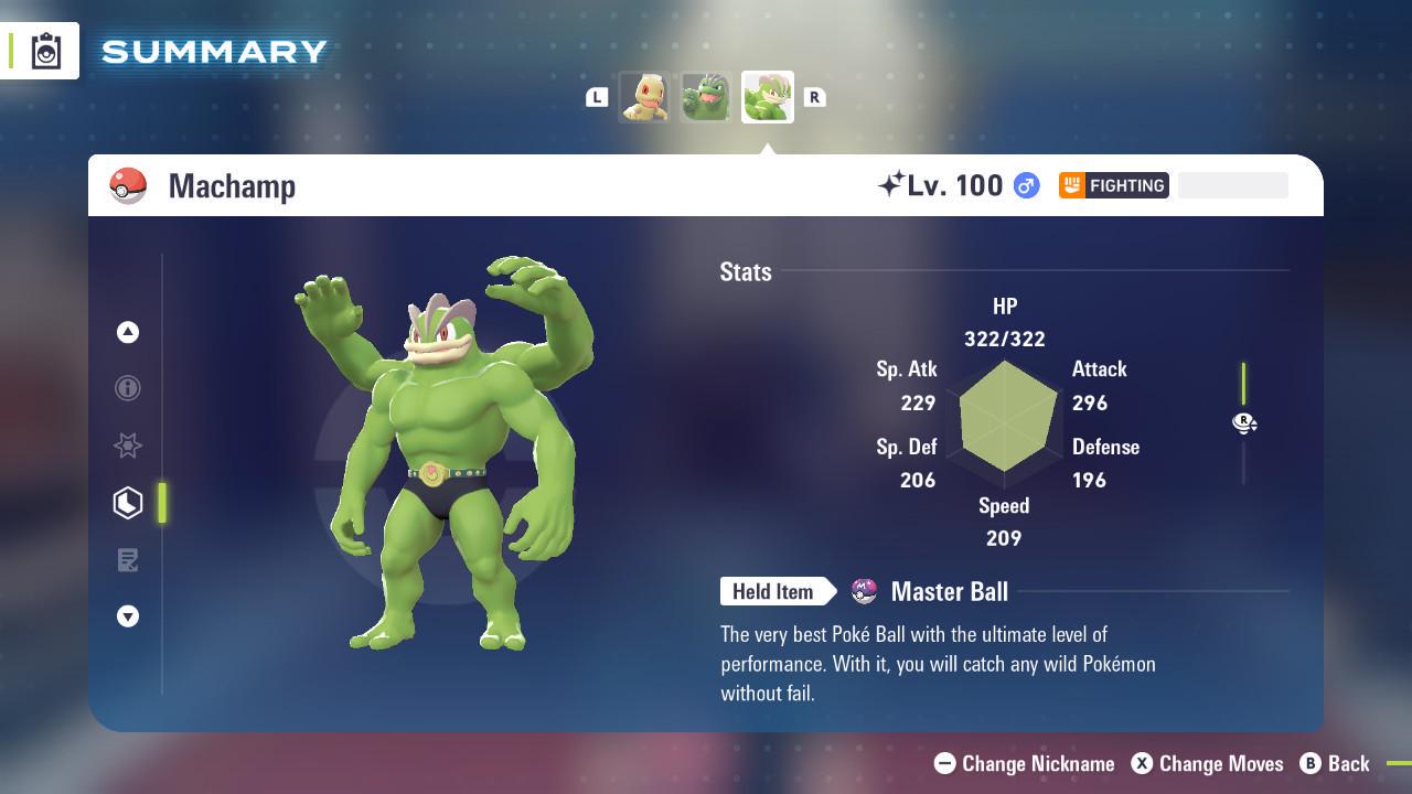 Shiny MACHAMP Pokémon Legends ZA 6IV Competitive Battle Ready Pokémon card photo 2