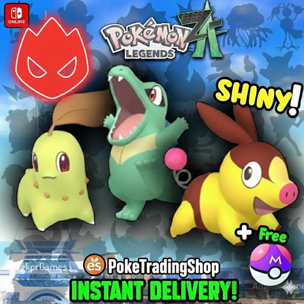 Foto de la carta Pokémon Pokémon ZA Paquete Inicial Alfa Shiny 6IV Listo para la batalla