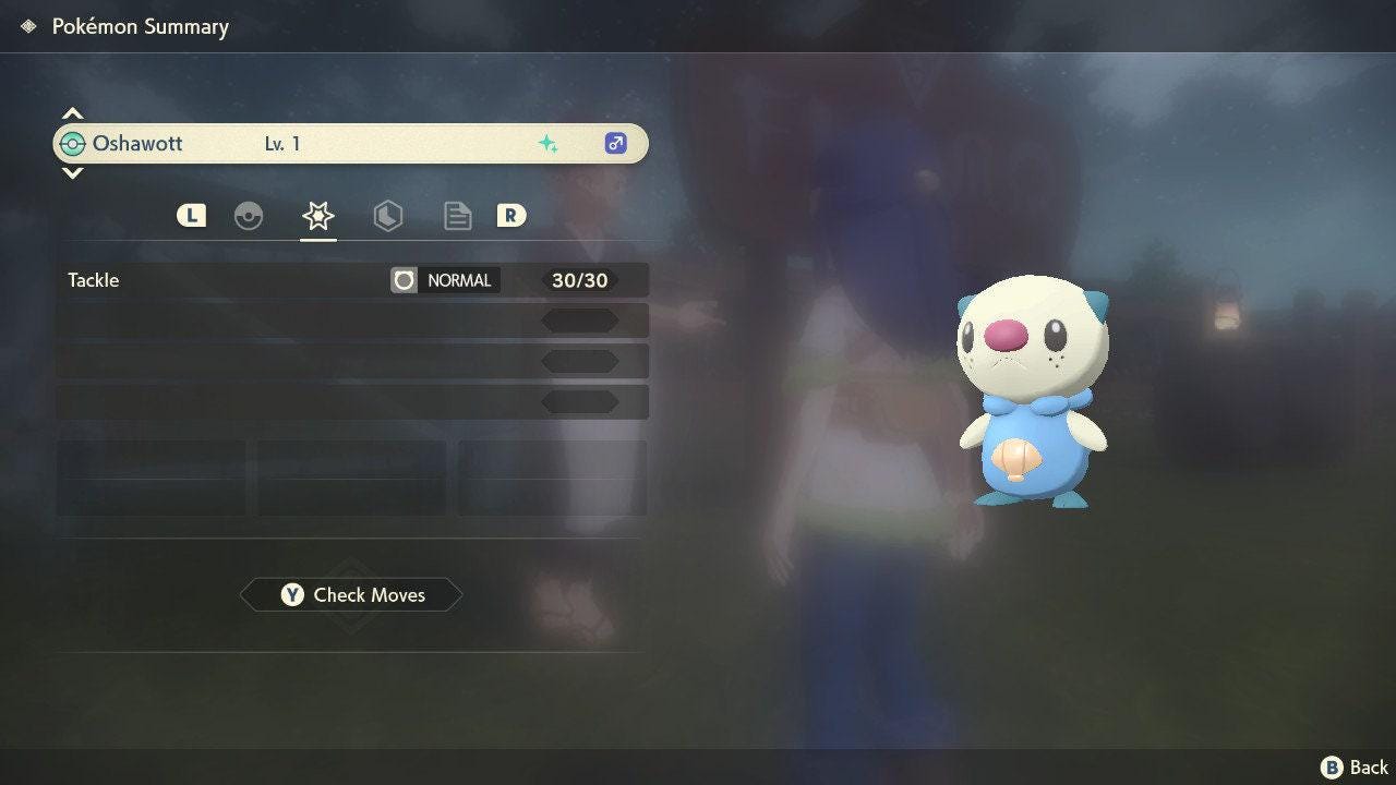 Shiny OSHAWOTT Pokemon Legends Arceus 6IV Competitive Battle Ready – Legends Arceus Pokémon card photo