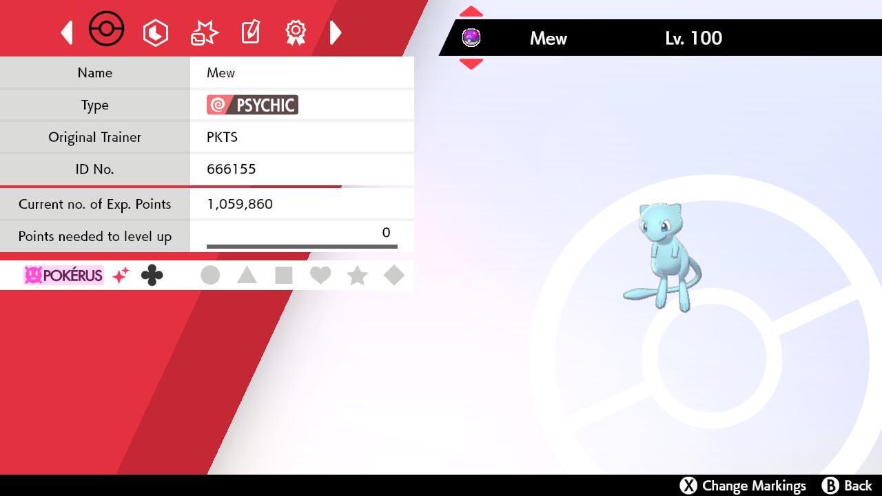 Shiny MEW Pokemon Sword Shield 6IV Competitive Battle Ready Pokémon card photo 2