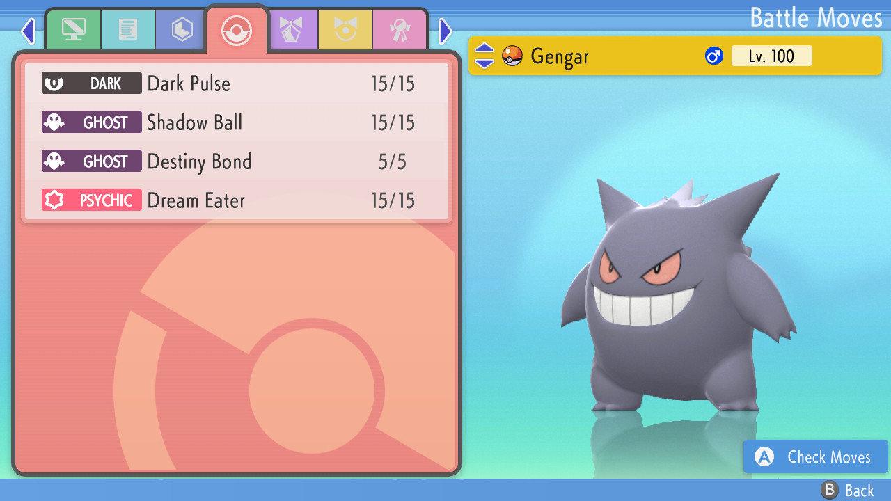 SHINY 6IV GENGAR Pokemon Brilliant Diamond Shining Pearl 6IV Competitive Battle Ready – Brilliant Diamond & Shining Pearl Pokémon card photo