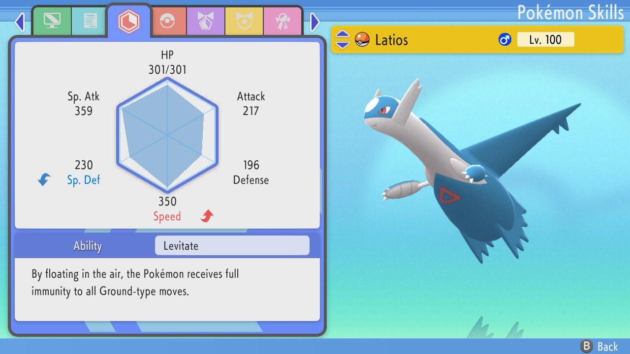 NON SHINY 6IV LATIOS Pokémon Brilliant Diamond and Shining Pearl 6IV Pokemon Competitive Battle Ready + EVs Free Shiny Ev Trained Pokémon card photo 4