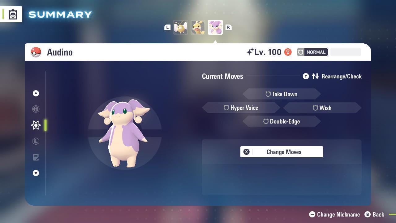 Shiny AUDINO Pokémon Legends ZA 6IV Competitive Battle Ready Pokémon card photo 4