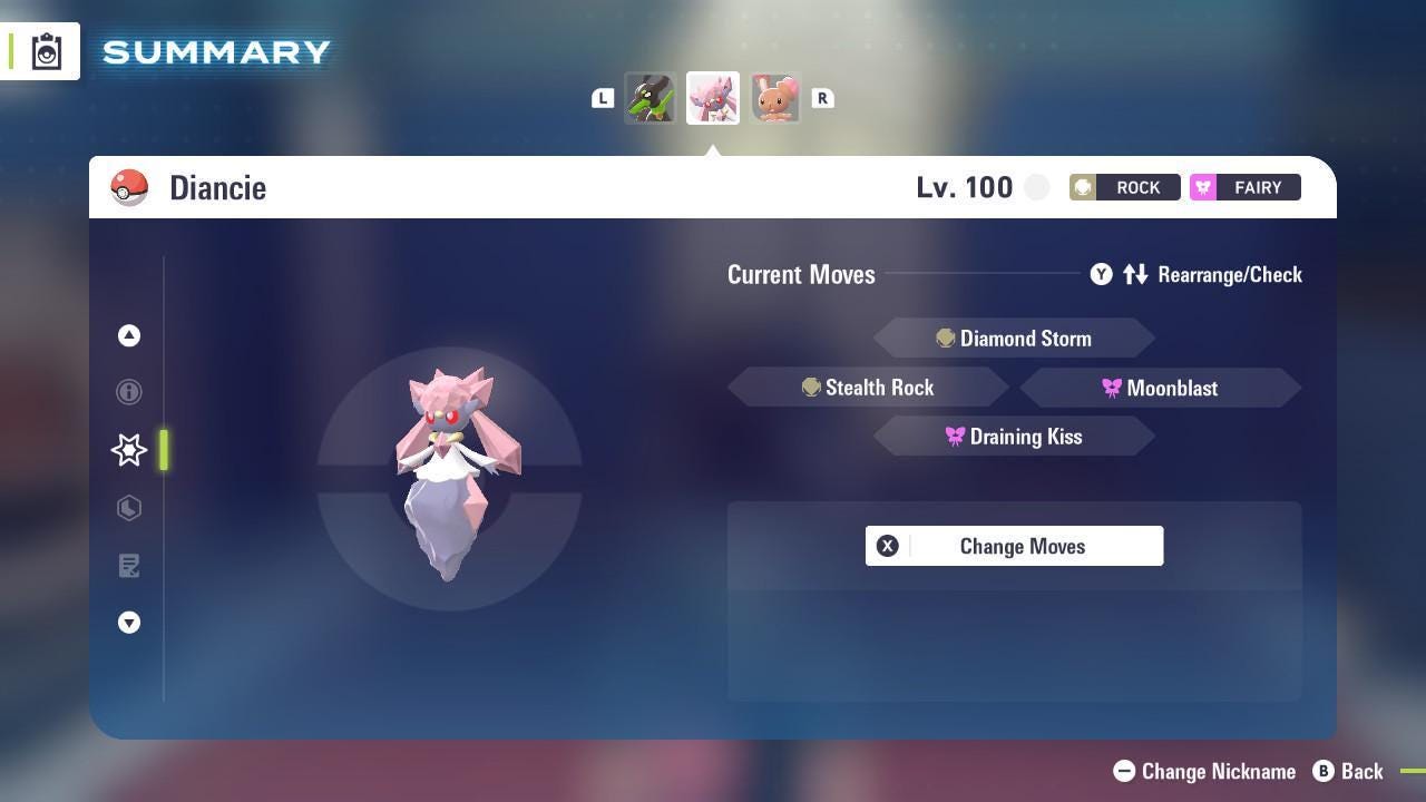Pokemon Za Non Shiny 6IV Event DIANCIE Competitive Battle Ready Pokémon card photo 4