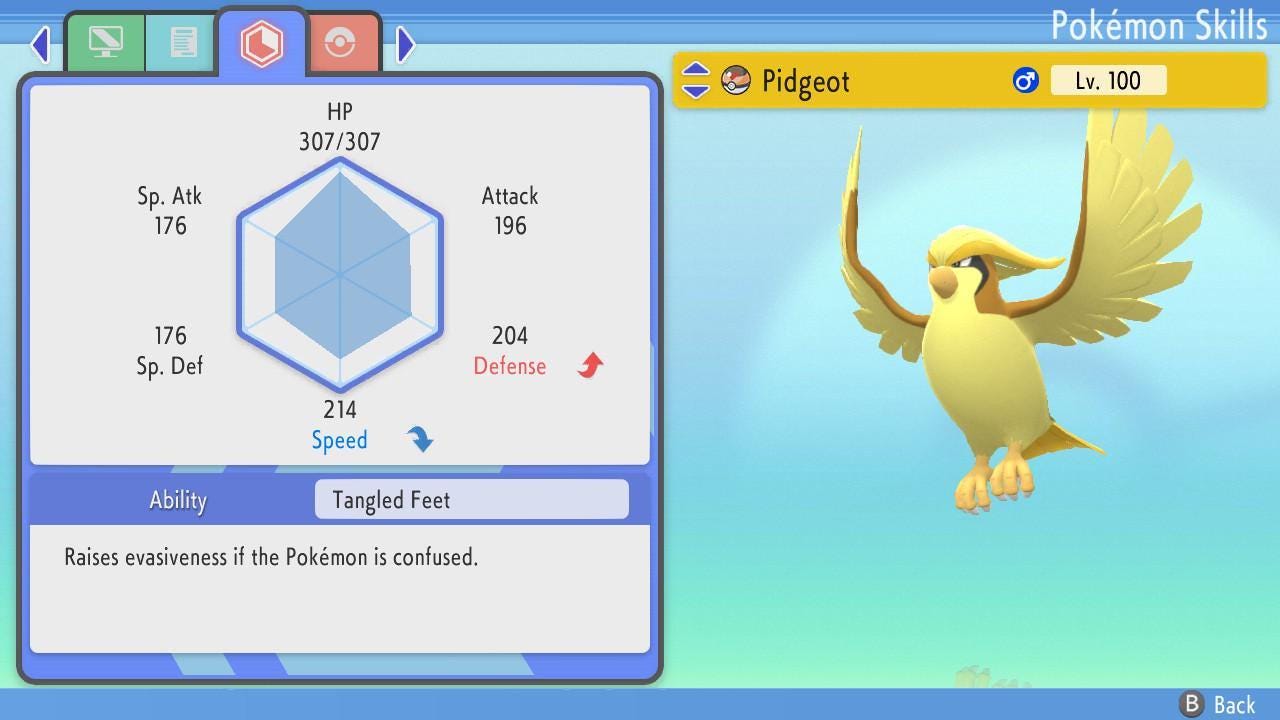 Shiny PIDGEOT Pokemon Brilliant Diamond Shining Pearl 6IV Competitive Battle Ready Pokémon card photo 3