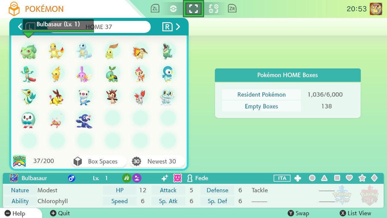 Pokemon HOME 6IV SHINY STARTERS Pokemon Scarlet Violet Pokemon Sword Shield Pokemon Let's Go Pokemon BdSp Pokemon Legends Arceus Pokémon card photo 2