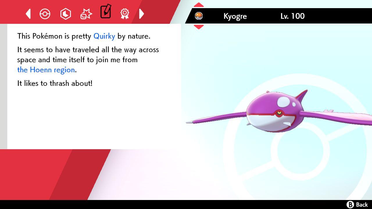 Shiny KYOGRE Pokemon Sword Shield 6IV Competitive Battle Ready Pokémon card photo 4
