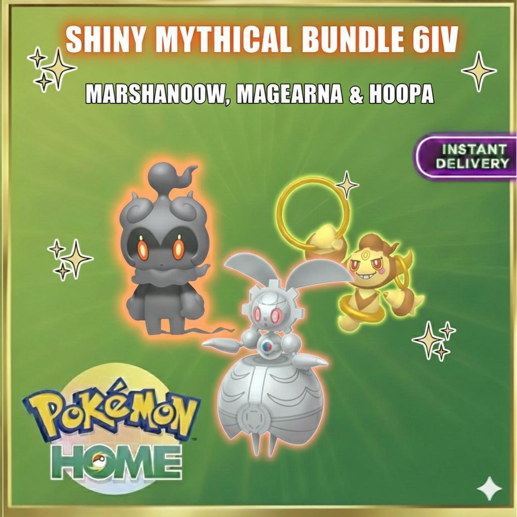 Pokemon HOME Mythical Bundle Set Custom Ot Event Sv Trade FAST DELIVERY Ready – Exclusive Event Pokémon Pokémon card photo