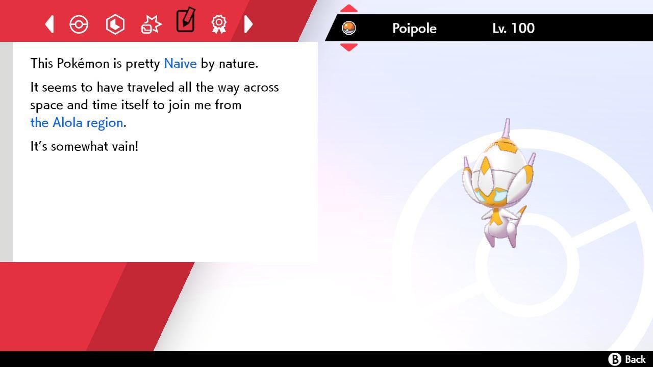Shiny POIPOLE Pokemon Sword Shield 6IV Competitive Battle Ready Pokémon card photo 4