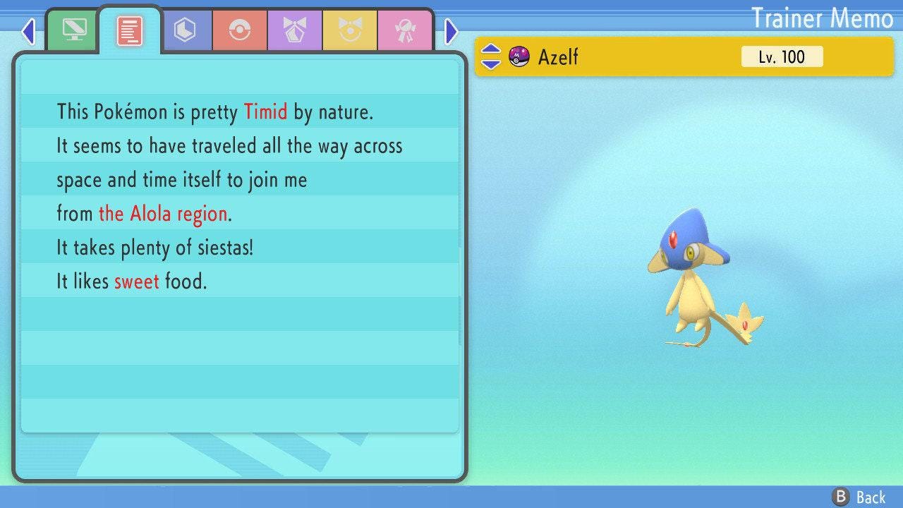 SHINY 6IV AZELF Pokemon Brilliant Diamond Shining Pearl 6IV Competitive Battle Ready Pokémon card photo 3