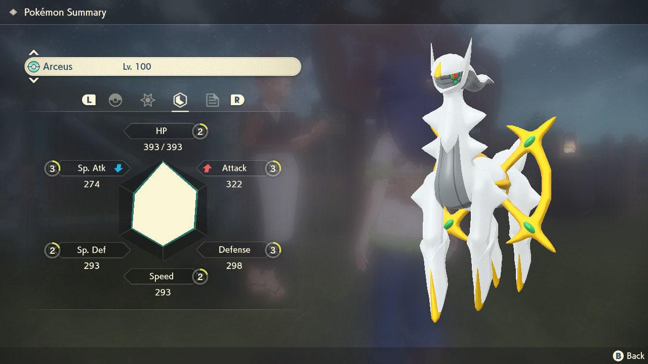 NON Shiny ARCEUS Pokémon Legends Arceus 6IV Pokemon Mythical Pokemon Competitive Battle Ready + EVs Free Shiny Ev Trained Pokémon card photo 3