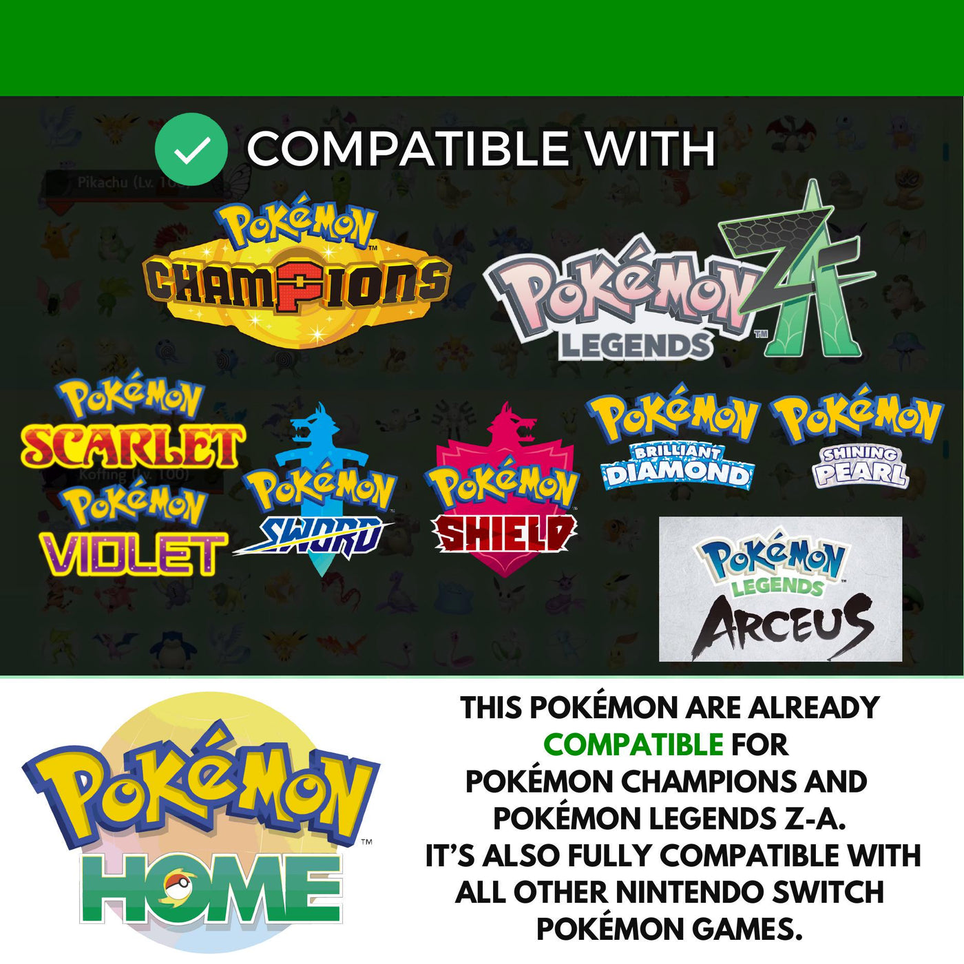 Shiny DARKRAI Pokémon HOME 6IV Competitive Battle Ready Pokémon card photo 2