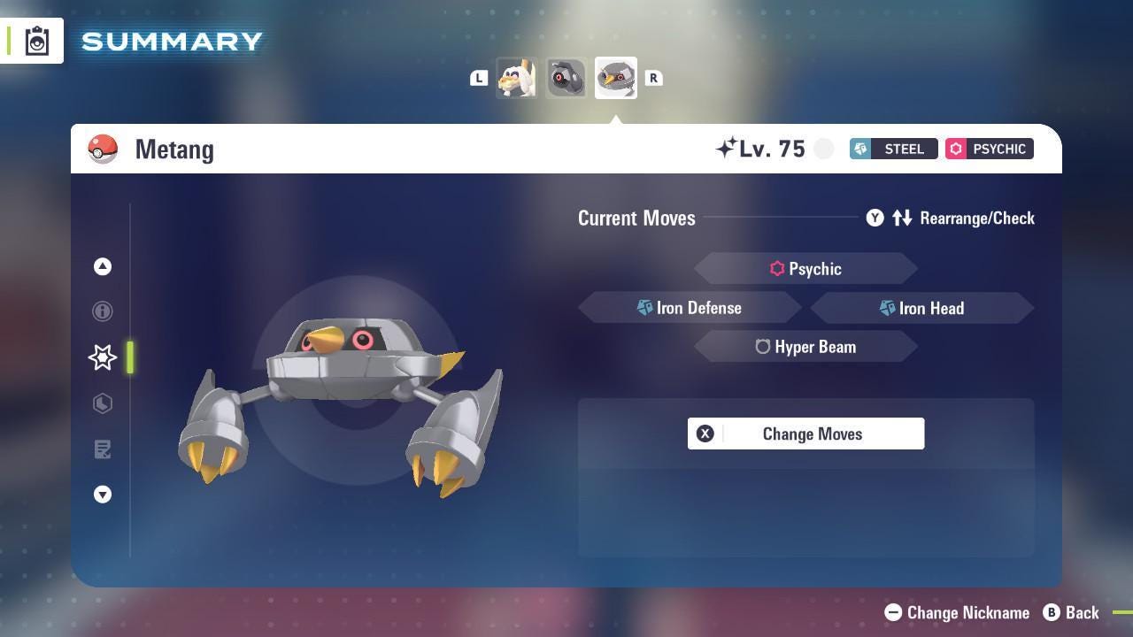 Shiny METANG Pokémon Legends ZA 6IV Competitive Battle Ready Pokémon card photo 3