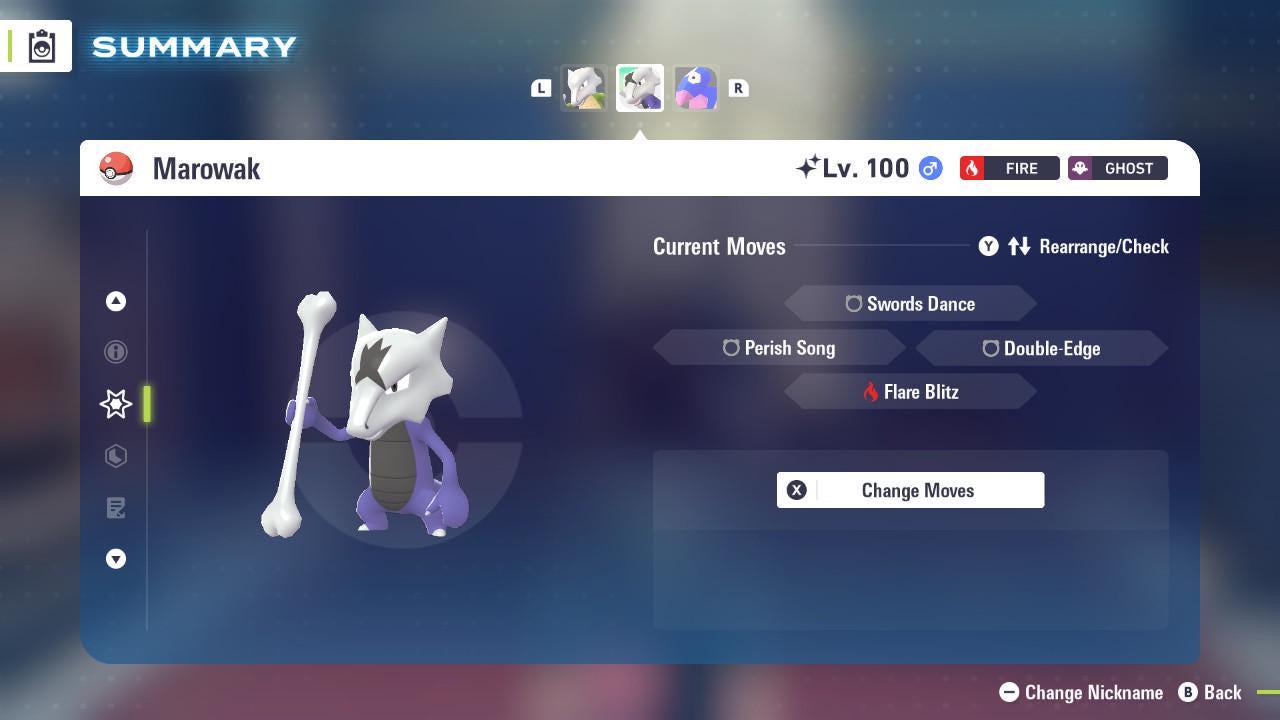 Shiny Alolan Marowak Pokemon Legends ZA Mega Dimension DLC 6IV Competitive Battle Ready Pokémon card photo 3