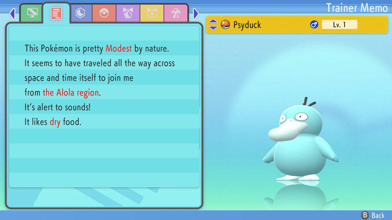 SHINY 6IV PSYDUCK Pokemon Brilliant Diamond Shining Pearl 6IV Competitive Battle Ready Pokémon card photo 4