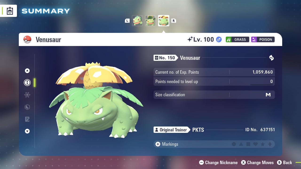 Shiny VENUSAUR Pokémon Legends ZA 6IV Competitive Battle Ready Pokémon card photo 3