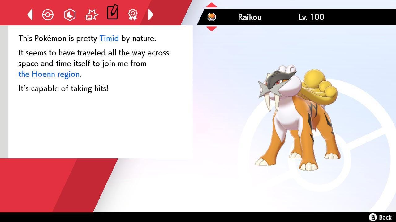 Shiny RAIKOU Pokemon Sword Shield 6IV Competitive Battle Ready Pokémon card photo 5