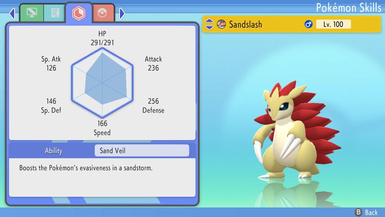 Shiny SANDSLASH Pokemon Brilliant Diamond Shining Pearl 6IV Competitive Battle Ready Pokémon card photo 3