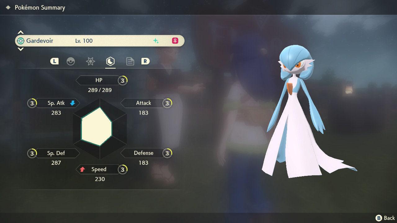 Shiny GARDEVOIR Pokémon Legends Arceus 6IV Pokemon Competitive Battle Ready + EVs Free Shiny Switch 2 Pokémon card photo 3
