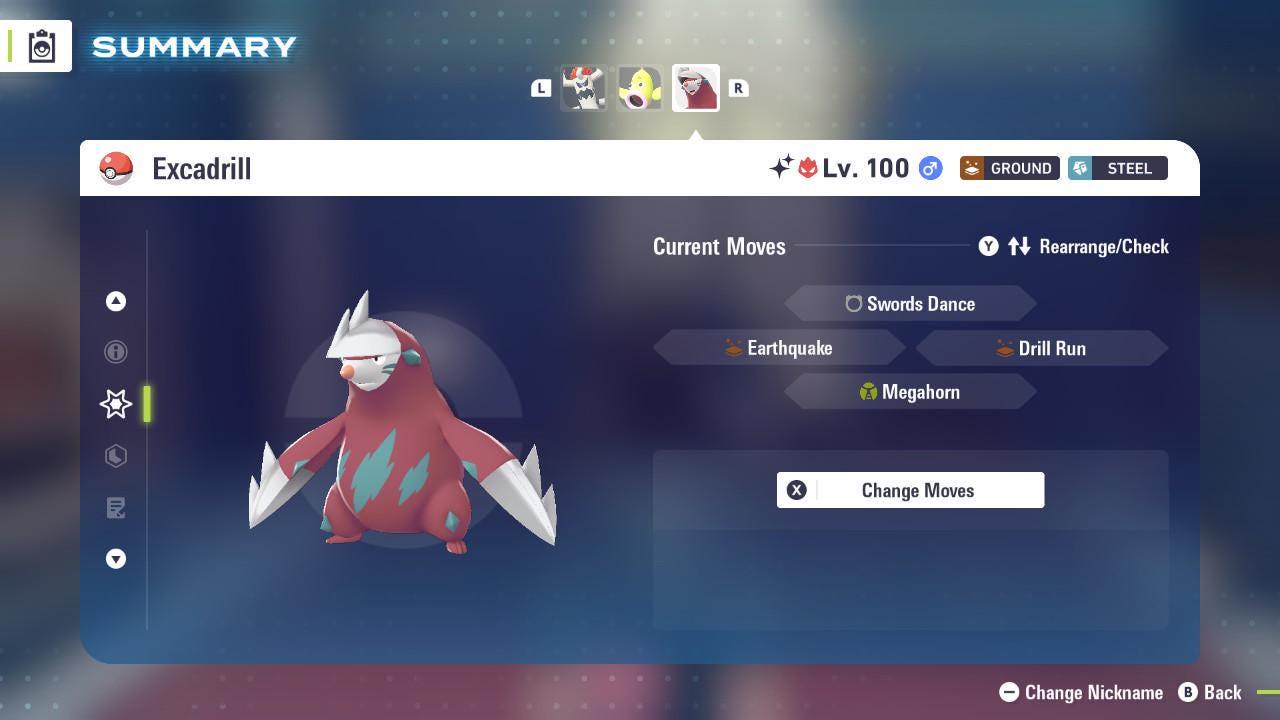 Shiny Alpha Excadrill Pokémon Legends ZA 6IV Competitive Battle Ready Pokémon card photo 4