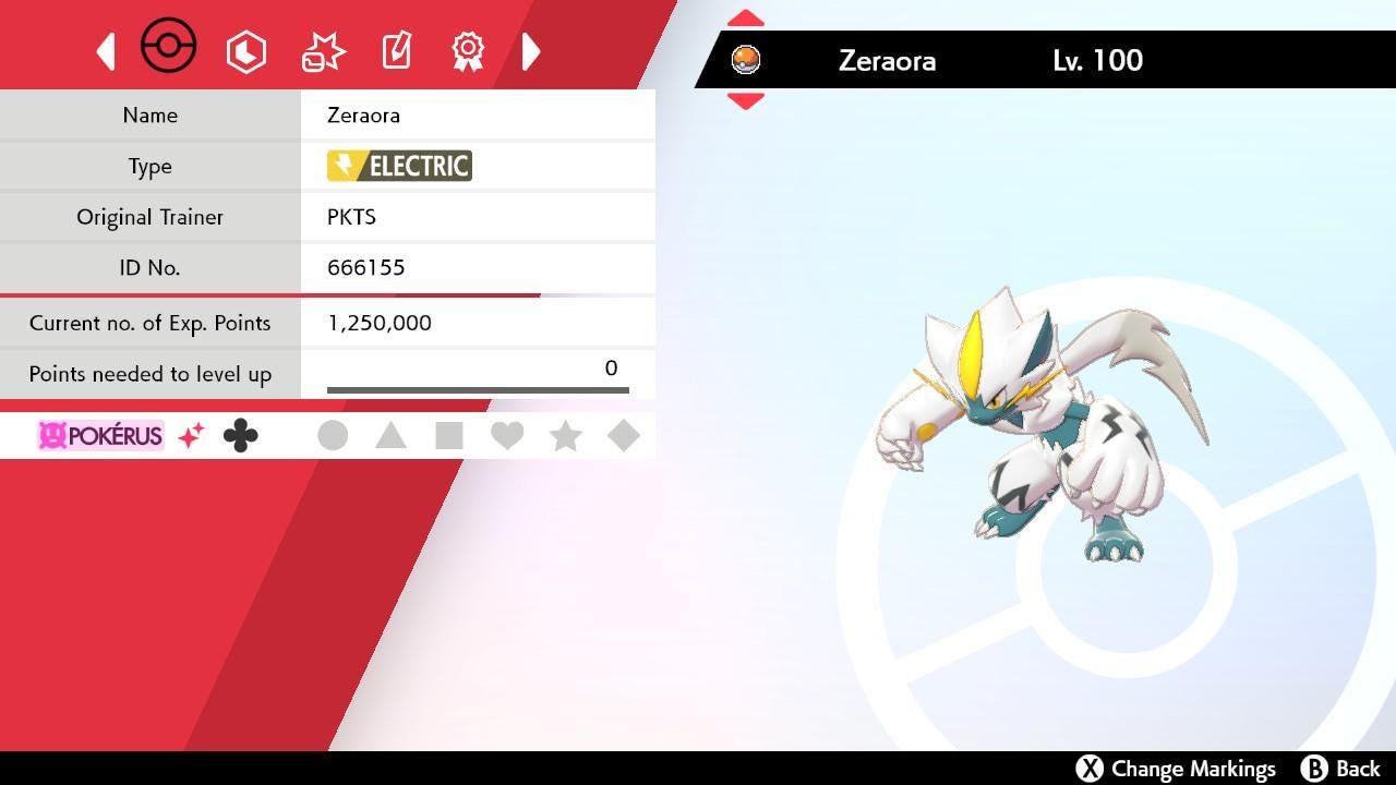 Shiny ZERAORA Pokemon Sword Shield 6IV Competitive Battle Ready Pokémon card photo 2